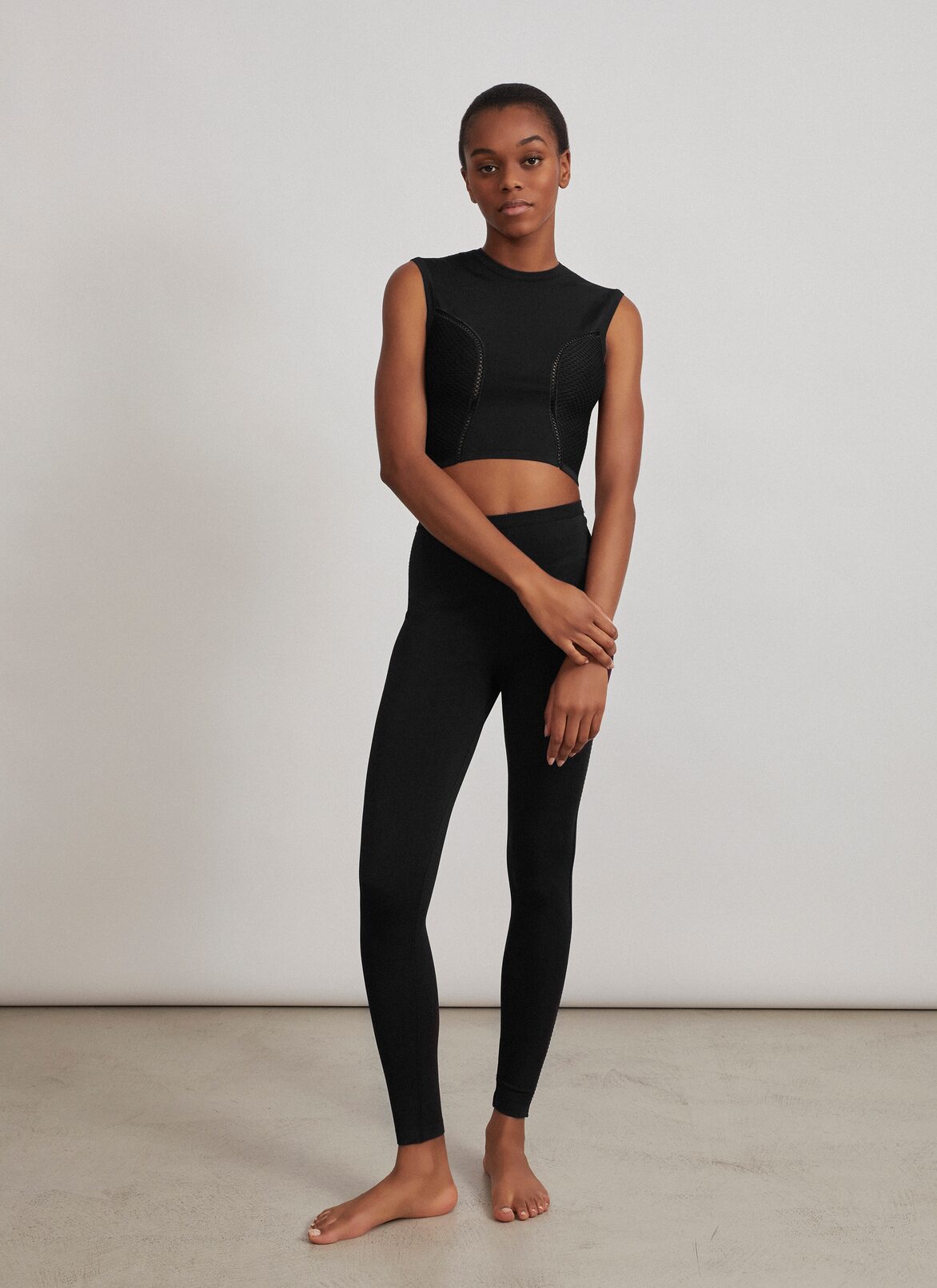 Cardigan ALAÏA BLACK CARDIGAN